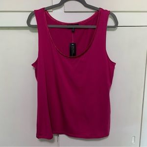 BANANA REPUBLIC Luxe Touch Pink Tank Top